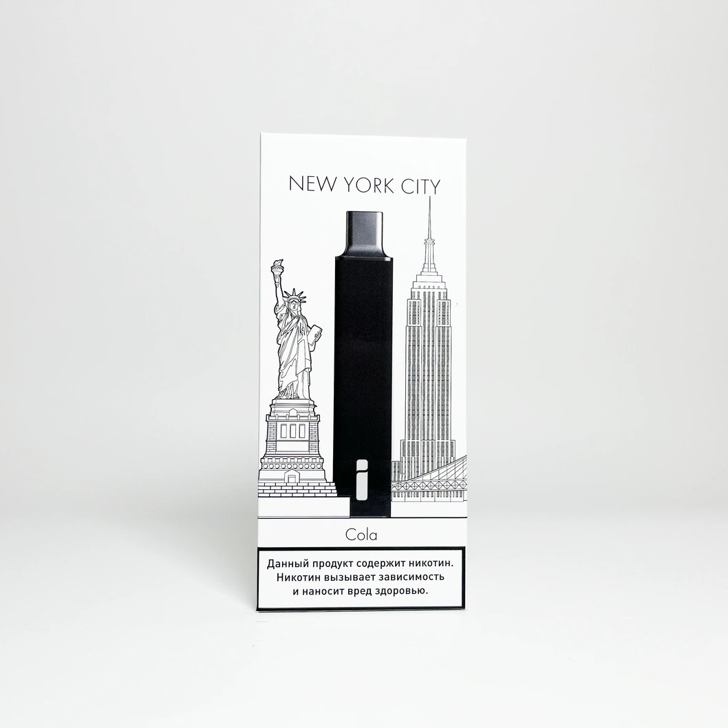 I Individual New York City Black Кола