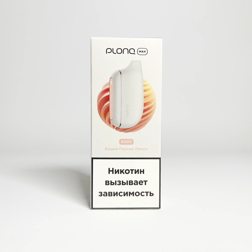 Plonq MAX 6000 Вишня Персик Лимон