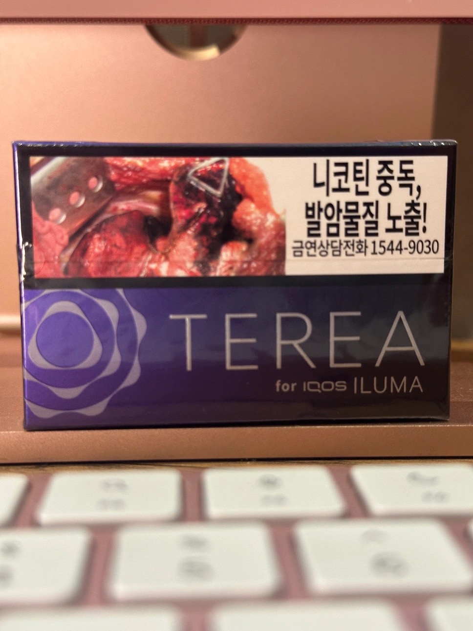 TEREA Black purple Крепкий табак с ягодами и ментолом (Корея)