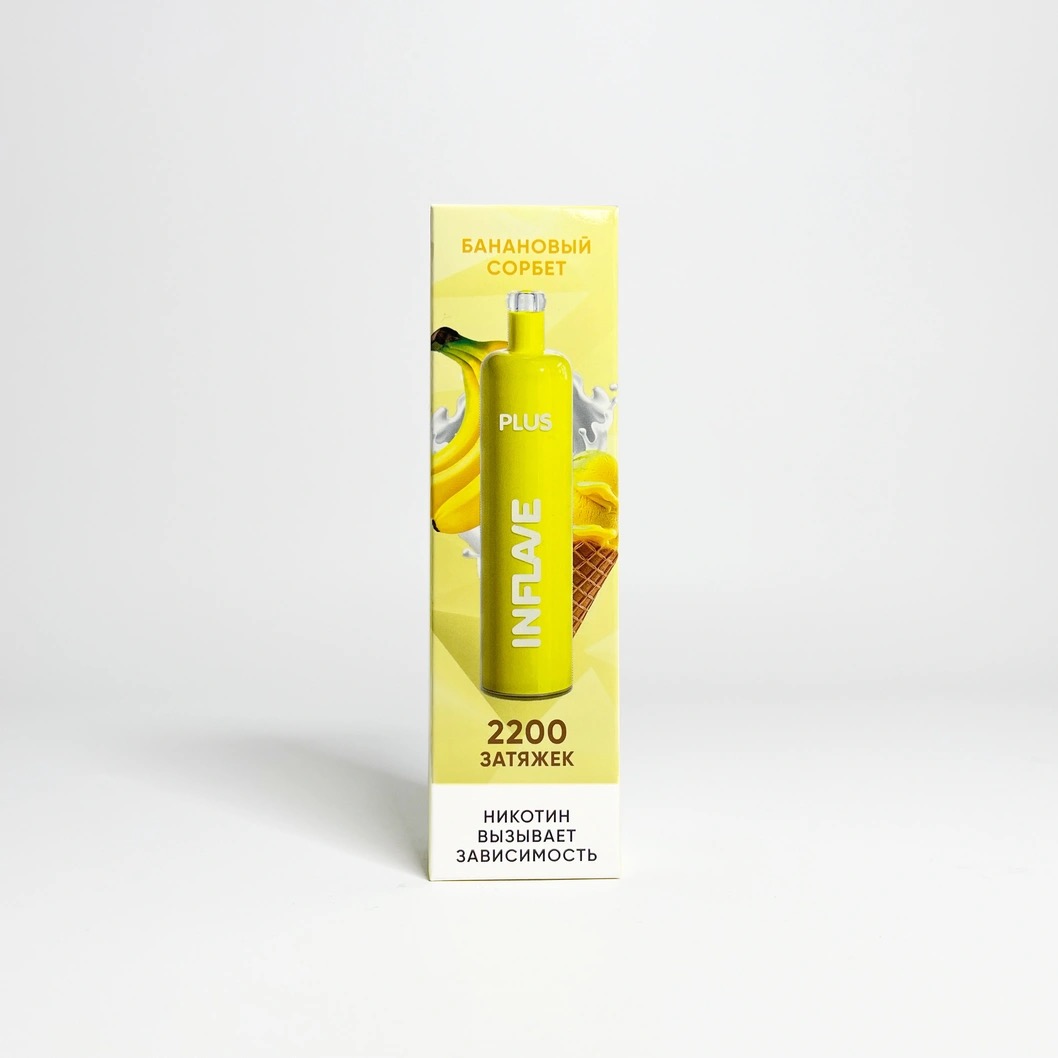 inflave Plus 2200 Банановый сорбет