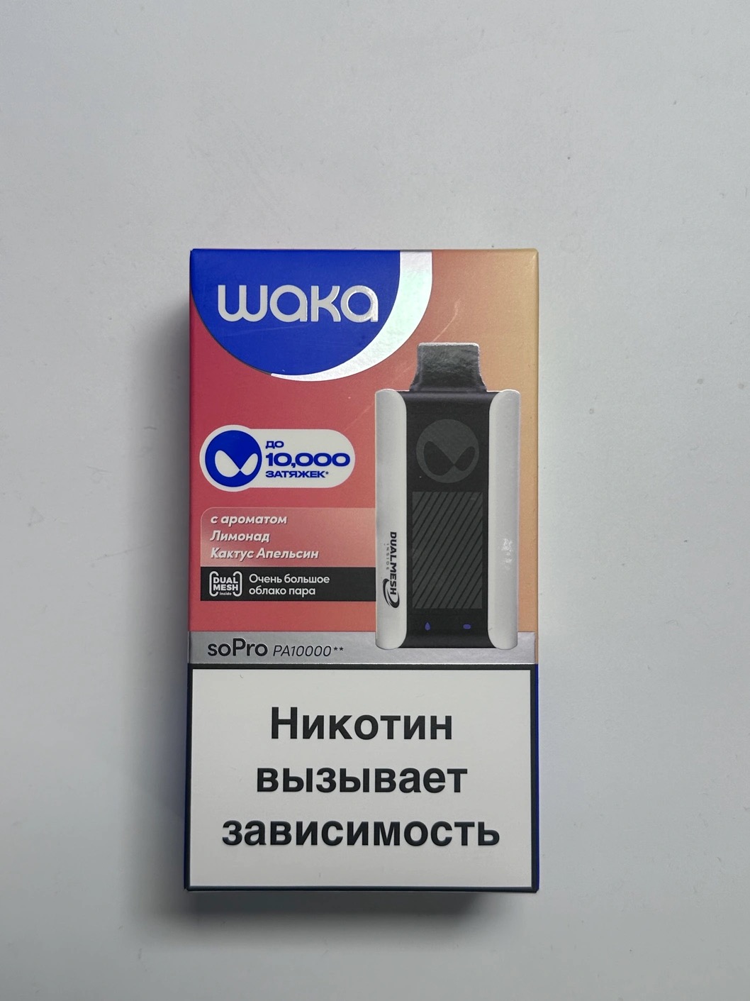 WAKA PA 10000 Лимонад кактус апельсин