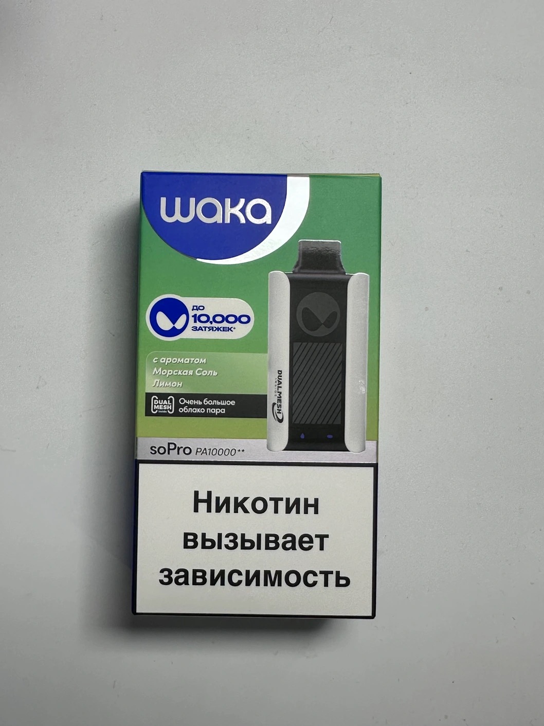 WAKA PA 10000 Морская соль лимон