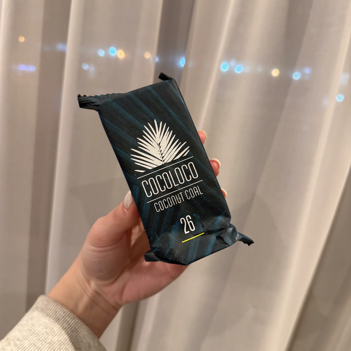Уголь Cocoloco 8шт в упаковке (Индонезия)