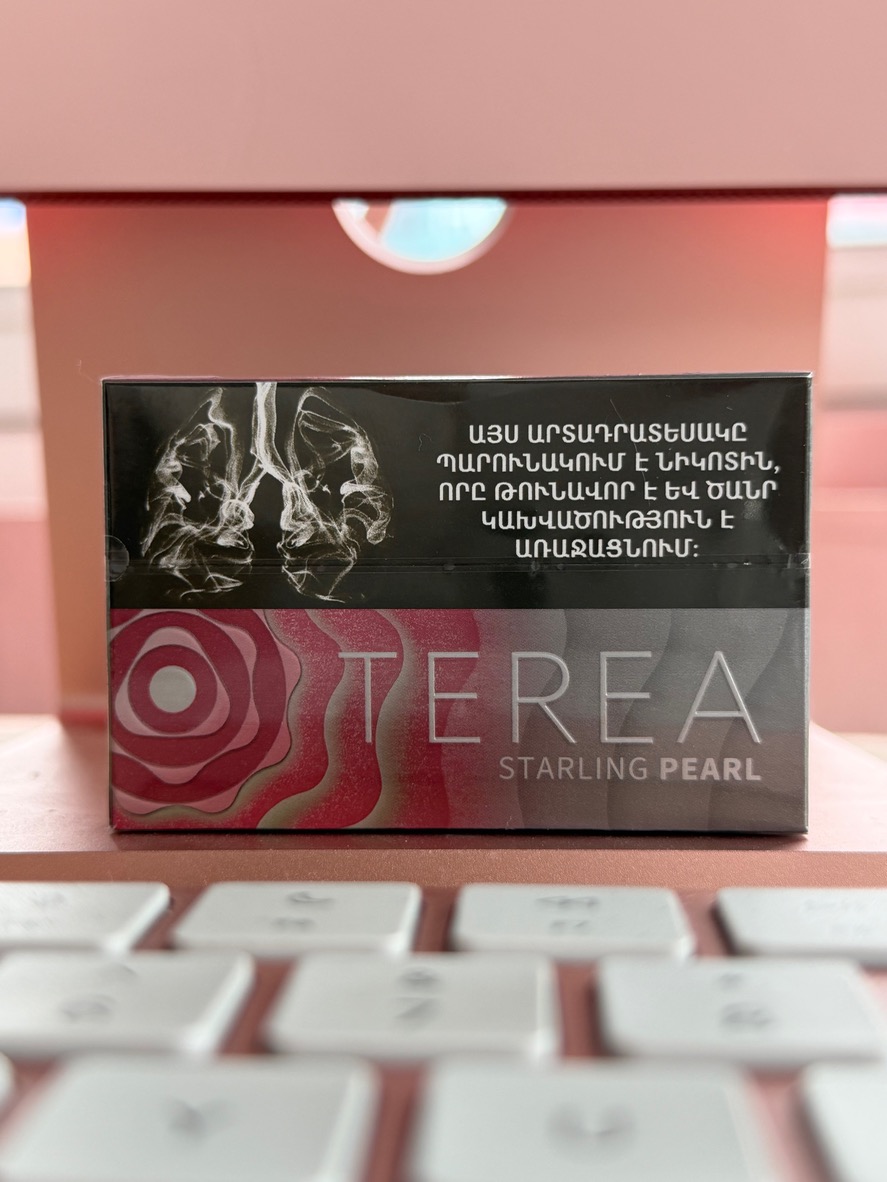 TEREA Starling pearl Табак с клубникой, базиликом и ментолом (Армения)