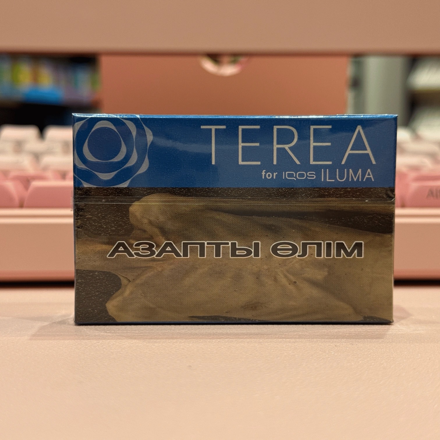 TEREA Blue мягкий табак со сливками, ментолом и перечной мятой (Казахстан)