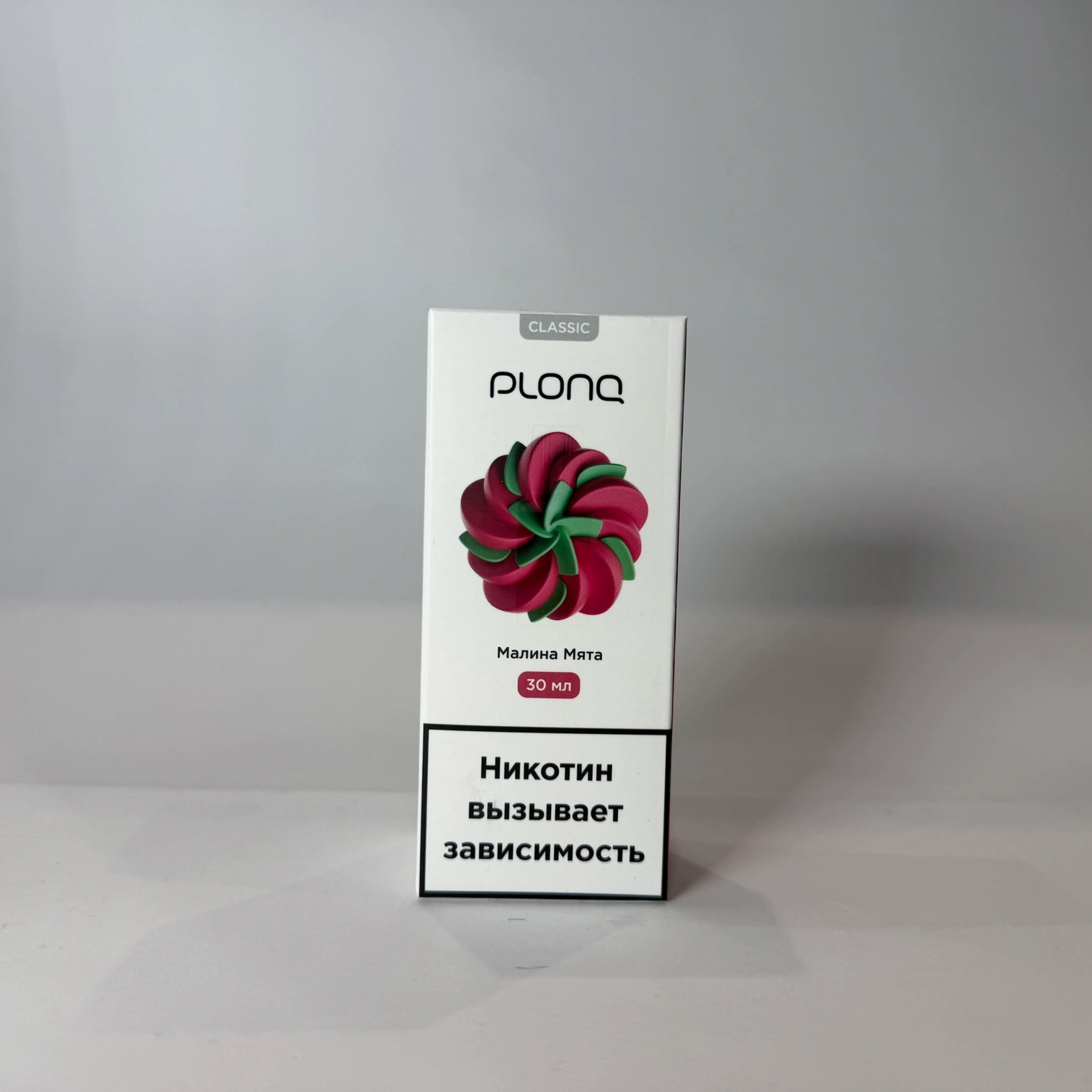 Plonq жидкость Малина мята (30 мл)