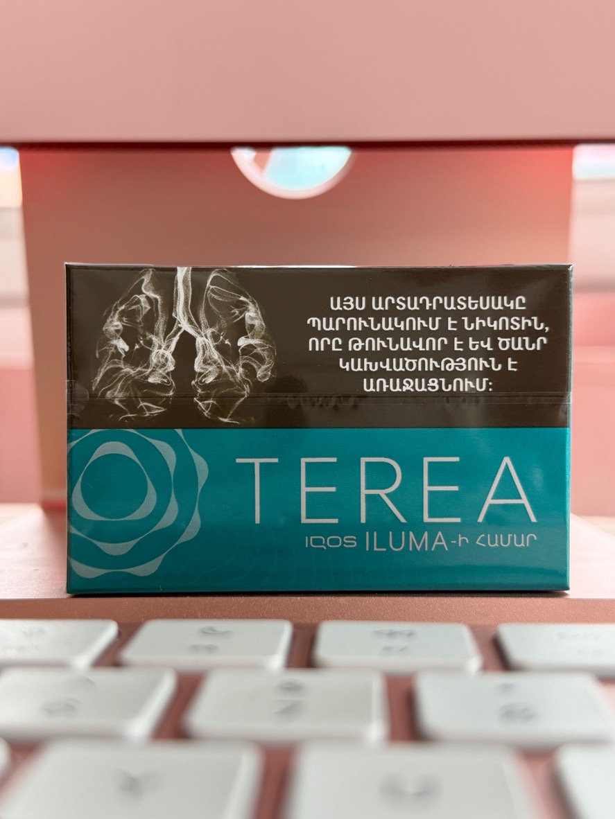 TEREA Turquoise Табак с ментолом (Армения)