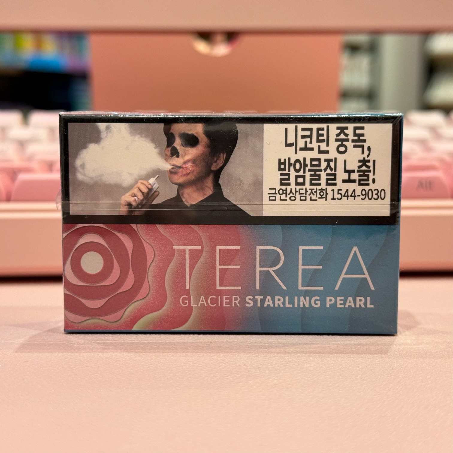TEREA Glacier starling pearl Клубника базилик и ментол (Корея)
