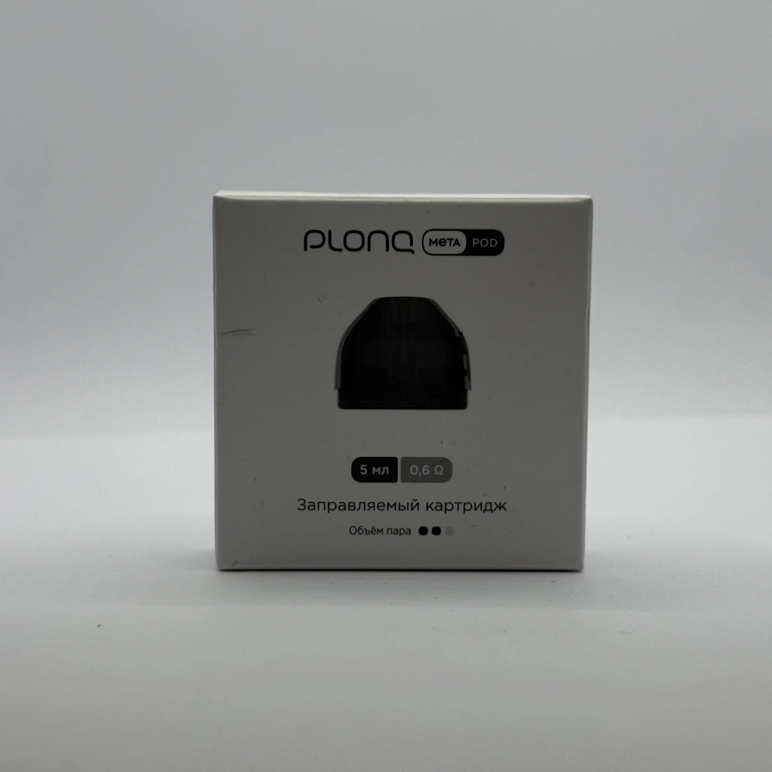 Plonq Meta картридж пустой 0.6om 5мл