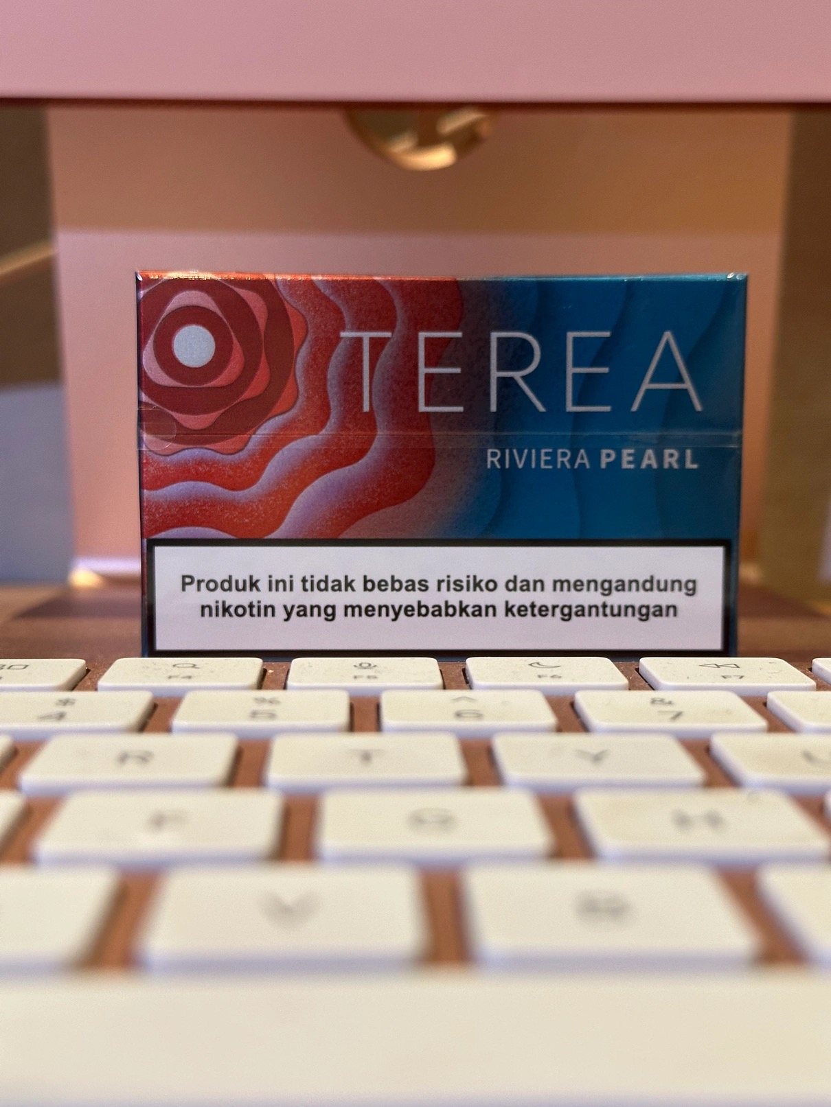 TEREA Riviera pearl Цветы малина ментол (Индонезия)