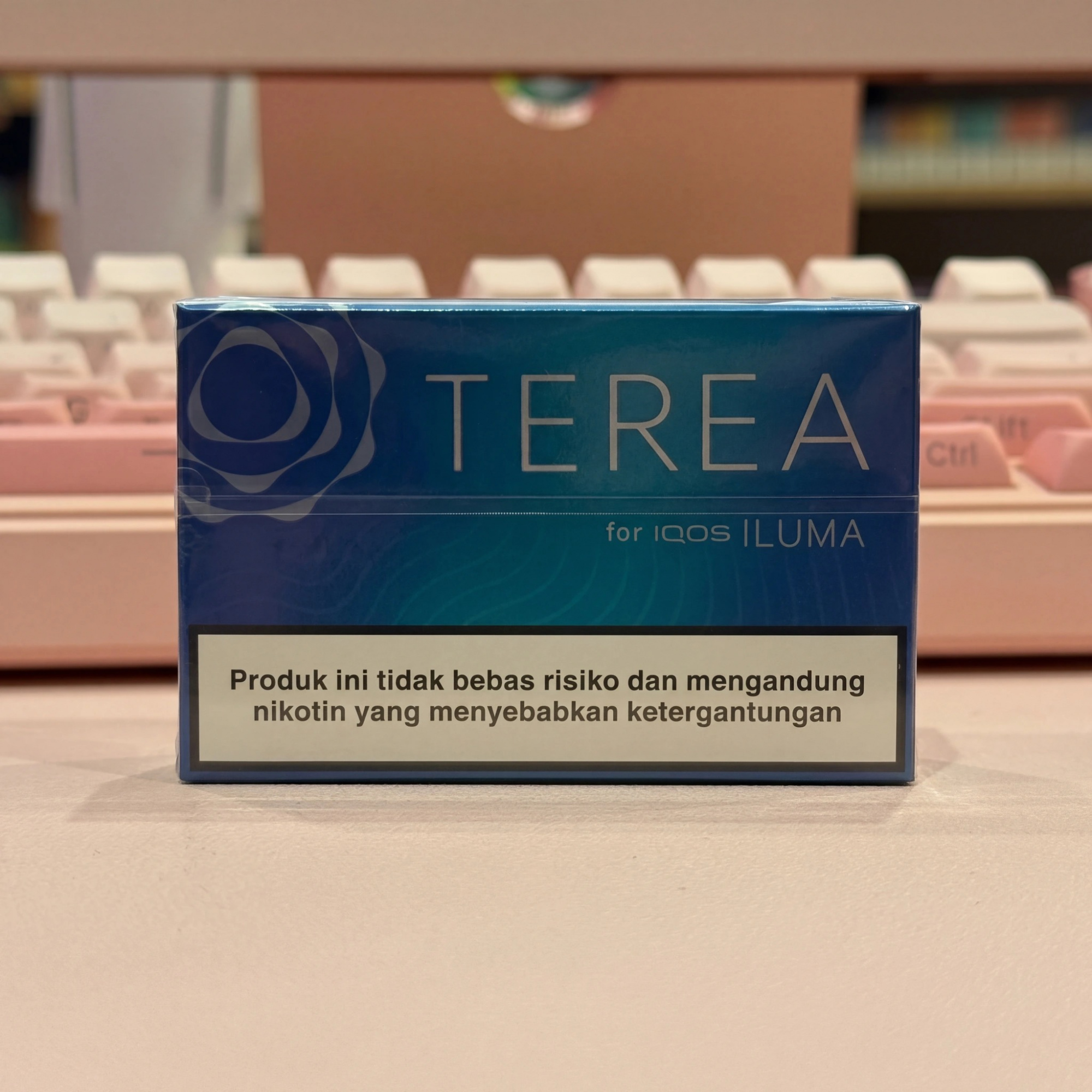 TEREA Blue табак с фруктами, ванилью, карамелью и ментолом (Индонезия)