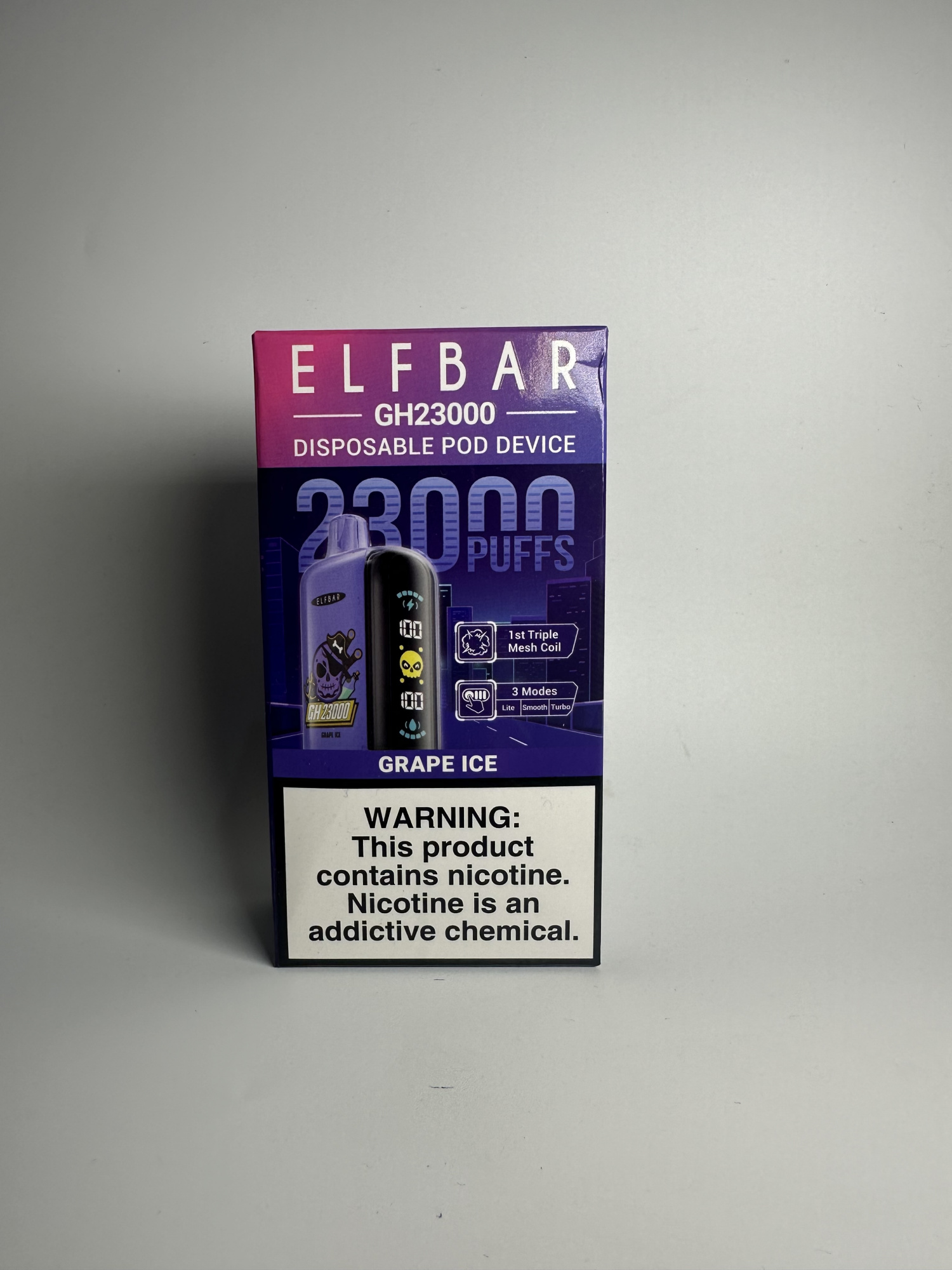 ELF BAR GH 23000 Ледяной виноград