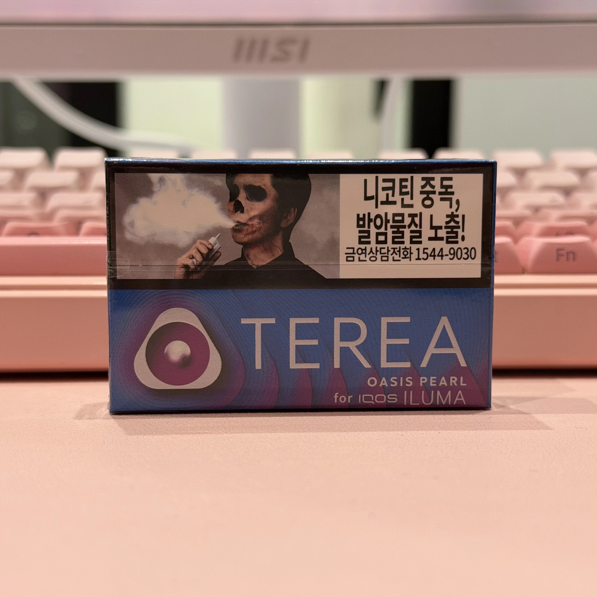 TEREA Oasis pearl табак со сливками и орехом с капсулой (Корея)