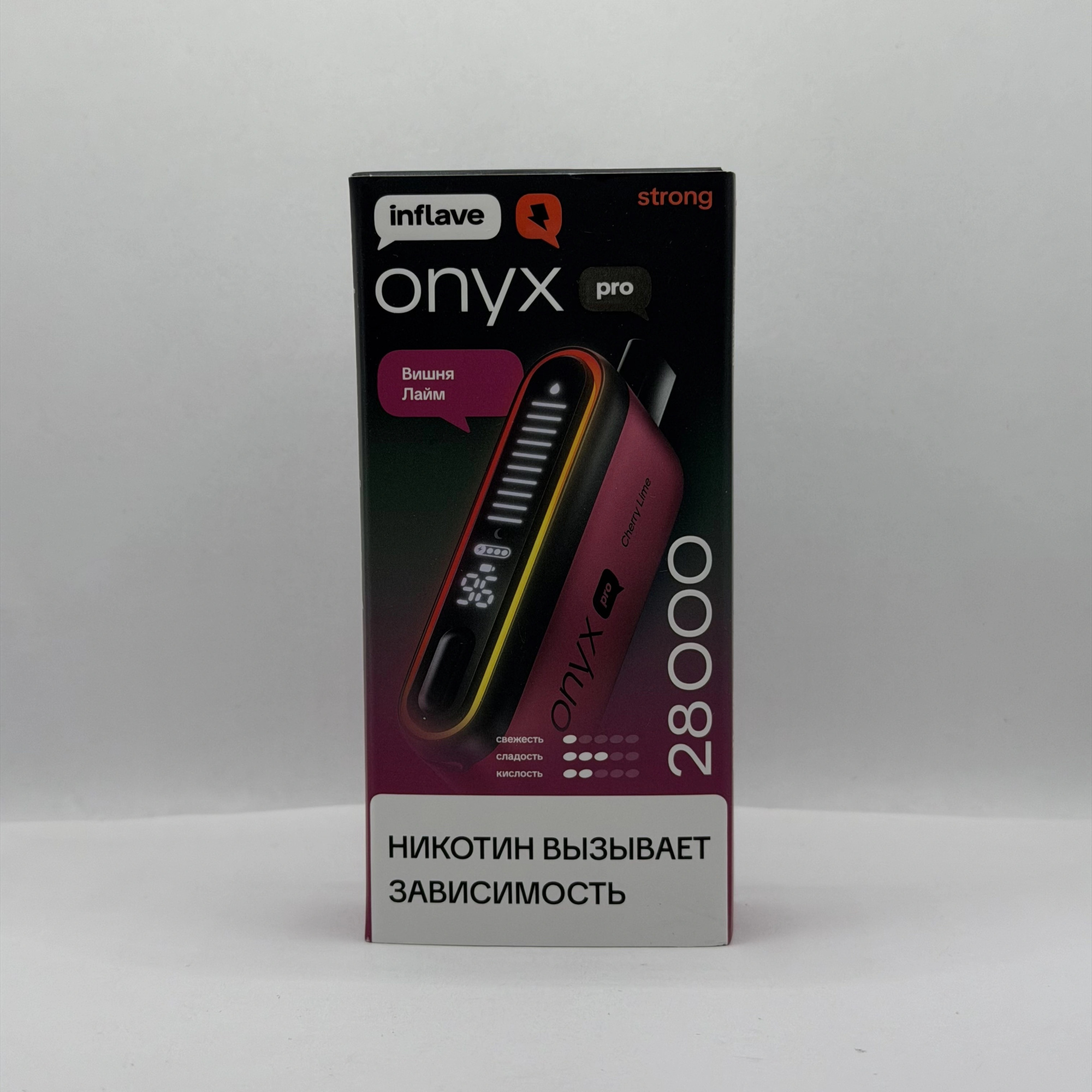 Inflave Onyx Pro Strong 28000 Вишня лайм