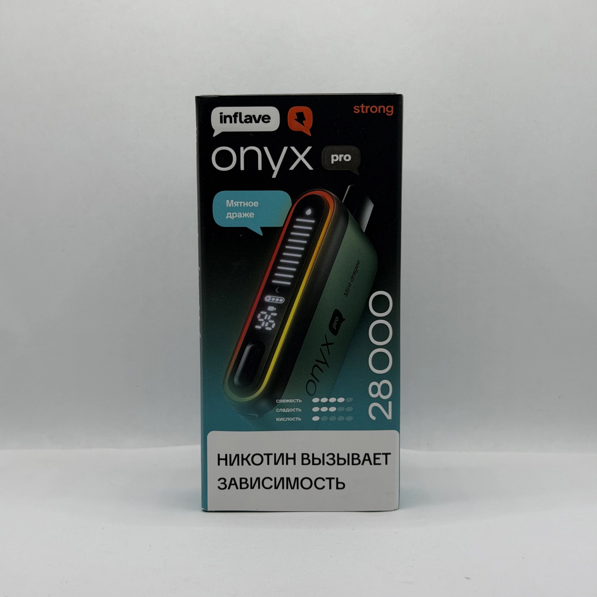 Inflave Onyx Pro Strong 28000 Мятное драже